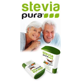 Stevia Tabletten | Stevia Tabs | Stevia Sstofftabletten Nachfllpackung | 10000